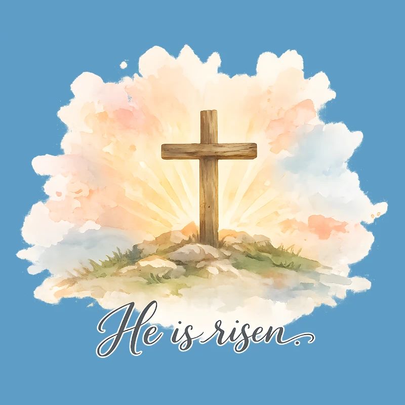 Resurrection He is Risen Easter Jesus