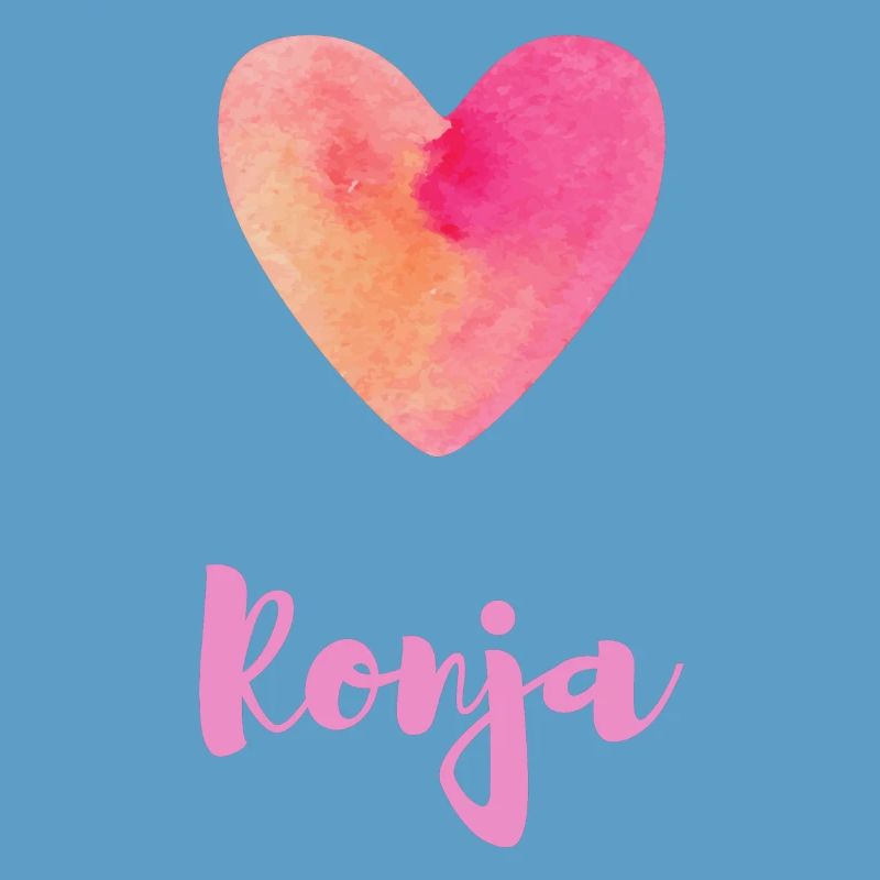 Ronja Rosa Herz Mädchen Aesthetic Geschenk Tee
