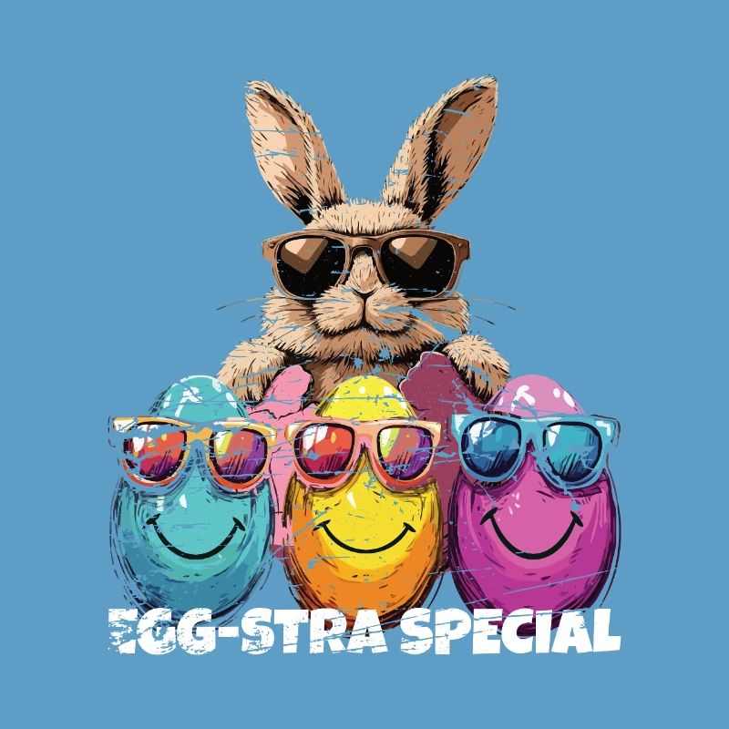 Eggstra Special Funny Easter Bunny Easter