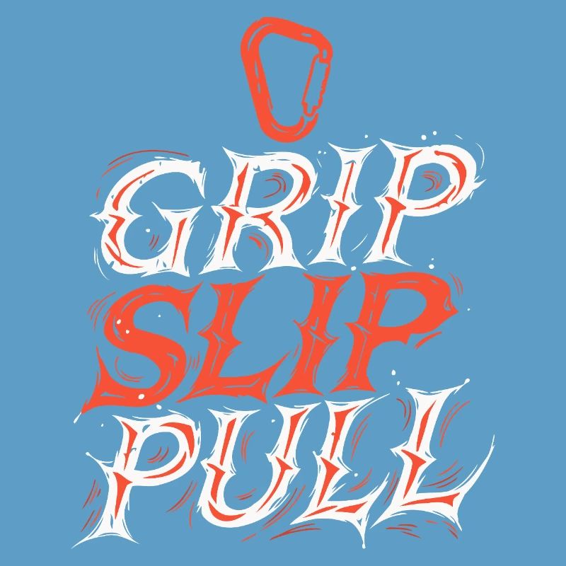 Grip Slip Pullover Dynamische Typografie