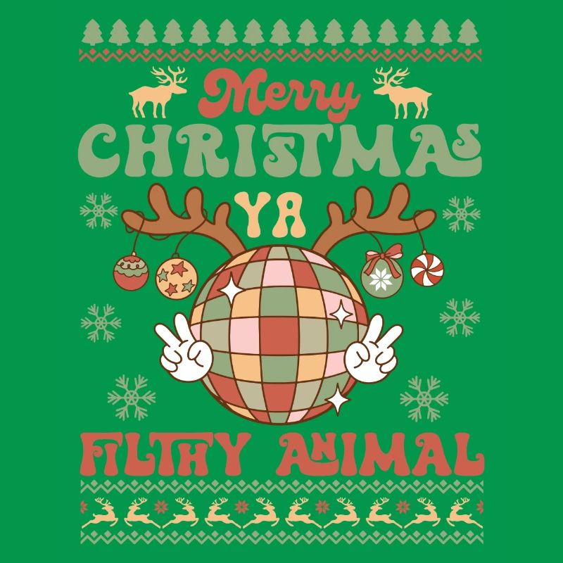 Pull de Noël moche