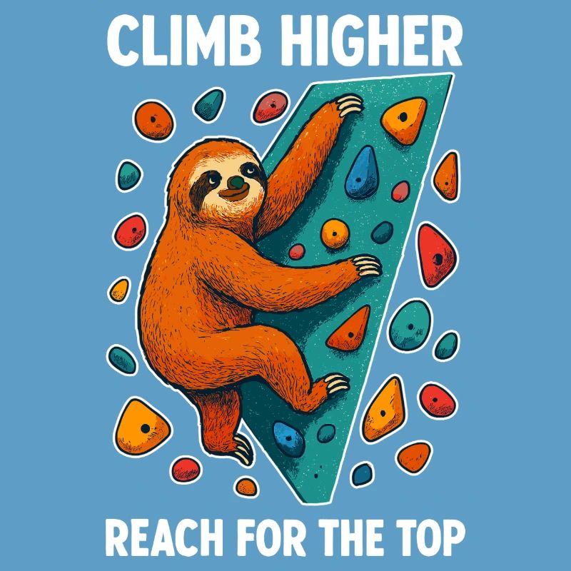 Bouldering Sloth Climbing Boulder Climber
