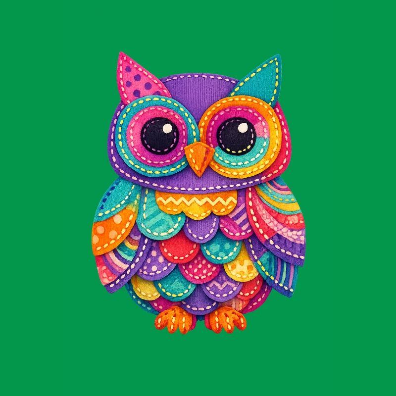 Patchwork Owl Magic