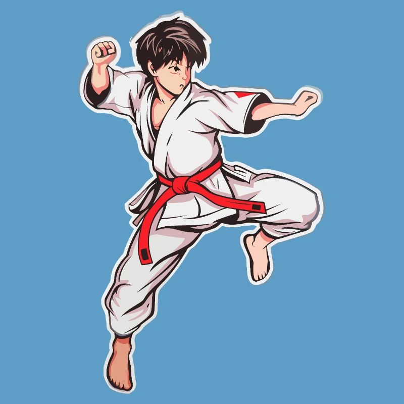Karate Junge