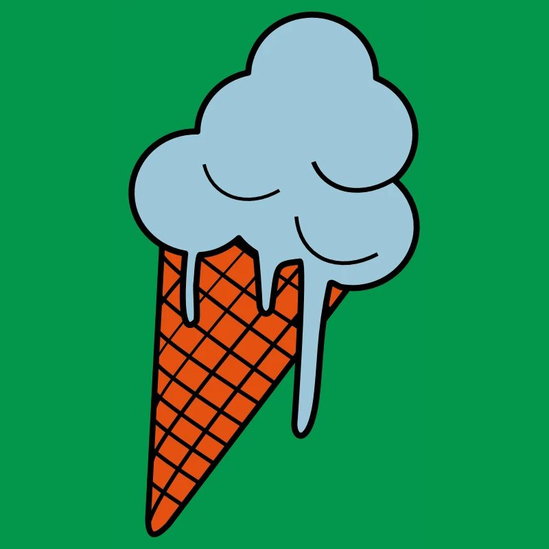 Schmelzendes Eis