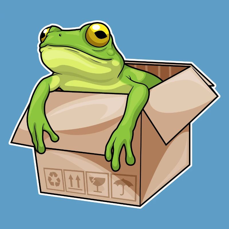 Frosch Karton