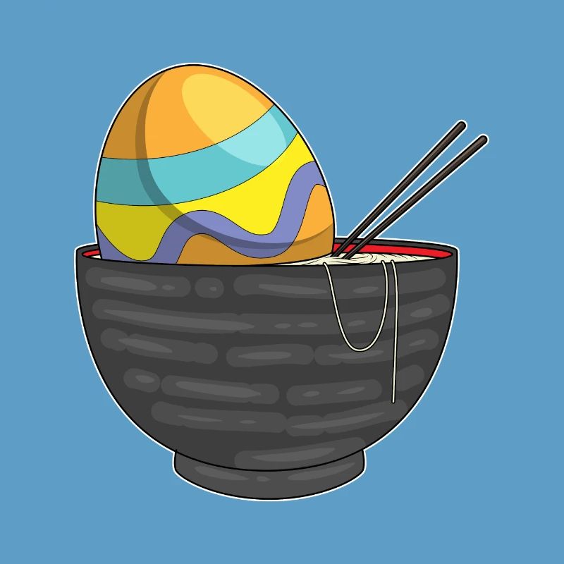 Easter Egg Easter Ramen