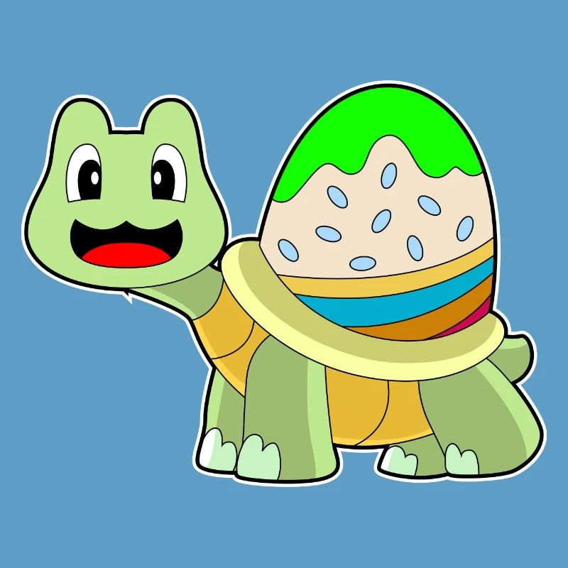 Turtle Easter Easter Egg