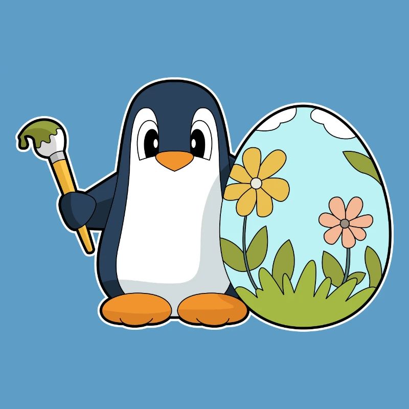 Penguin Easter Easter Egg