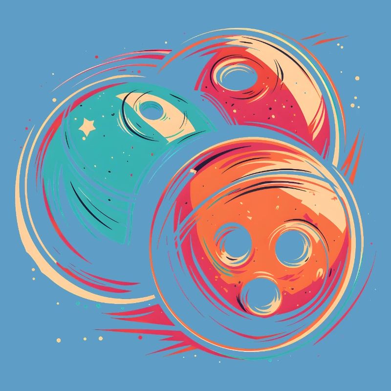 Bowling Balls Synthwave