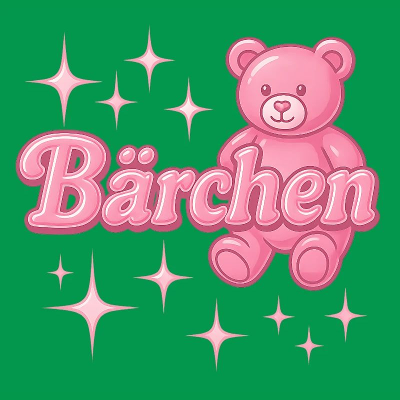 bärchen / y2k spitzname statement design