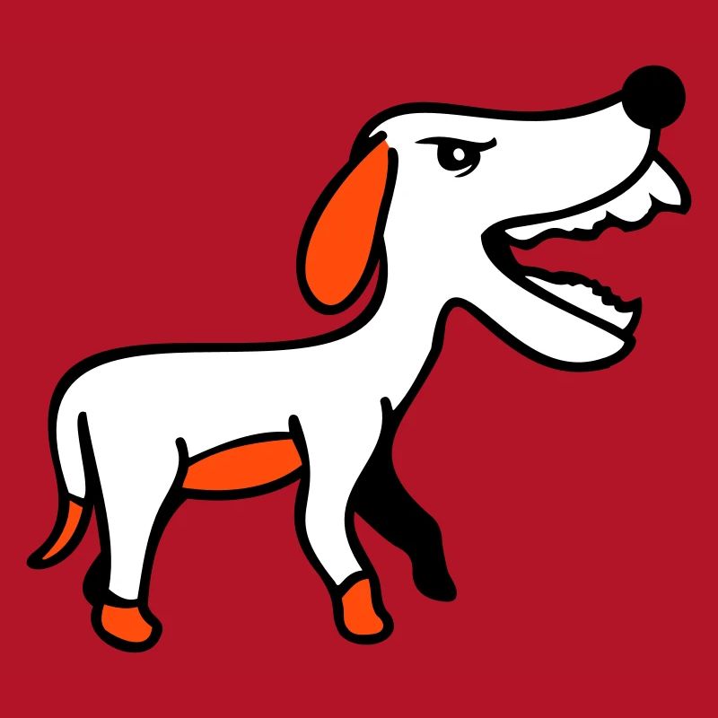 Dog, Furious, Biting, , Aggressive, Attack