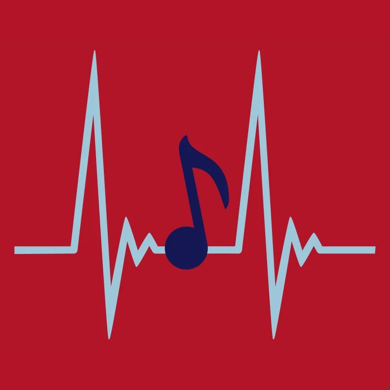Music Music Note Pulse Frequency Note Heartbeat