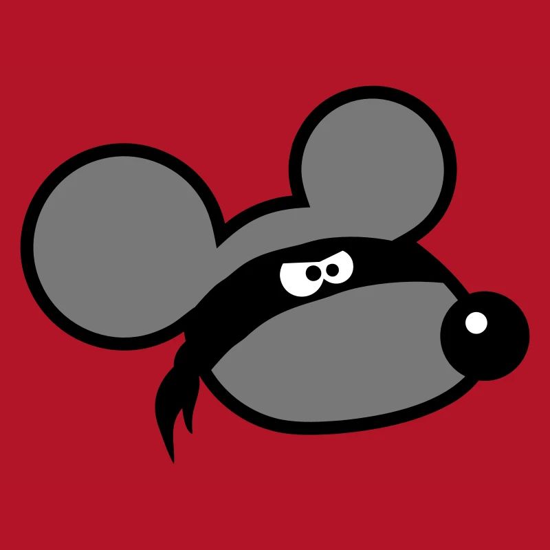 Mouse Evil Robber Ninja Raid Thief Cloth Eyes