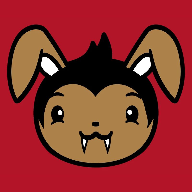 Bunny Vampire Sharp Long Teeth Halloween Costume