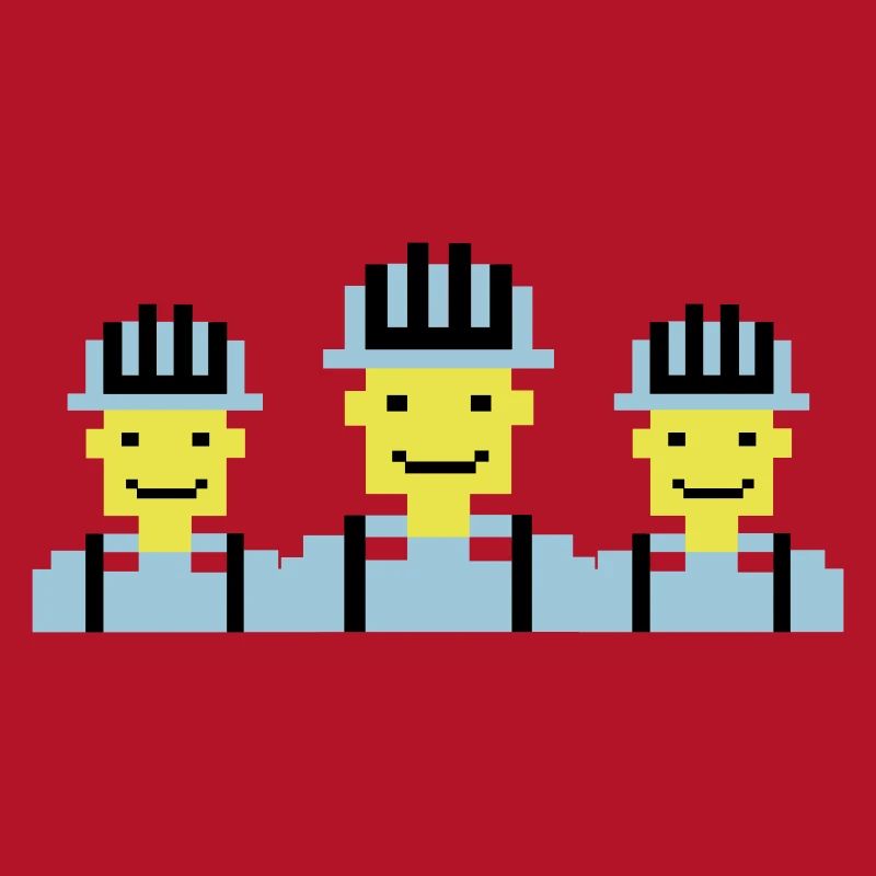 Construction Worker Pixel 02
