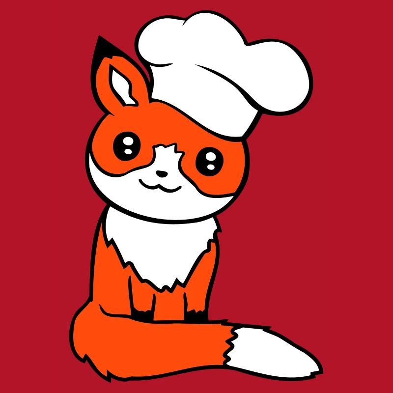 Fox Chef's Hat Chef Cooking Restaurant Kitchen