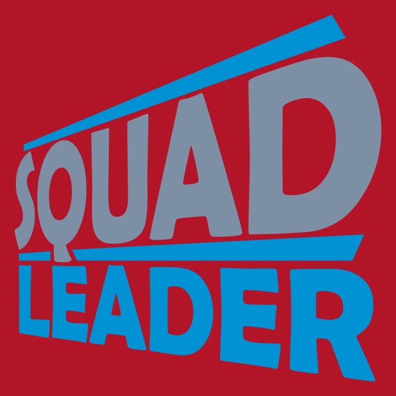 Chef de l’escouade du logo de conception