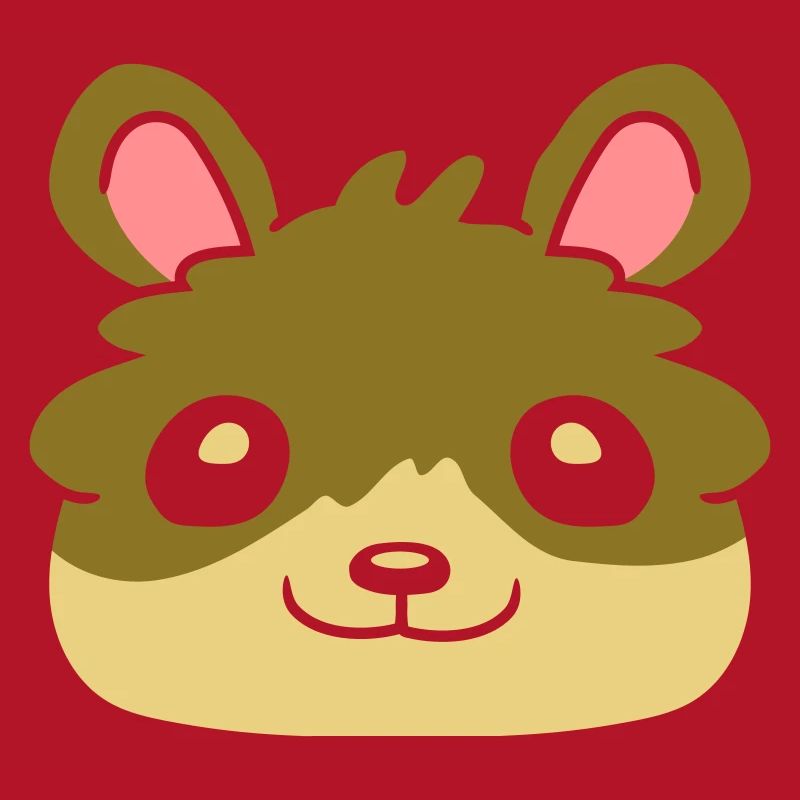 Hamster Face Idée cadeau Comic