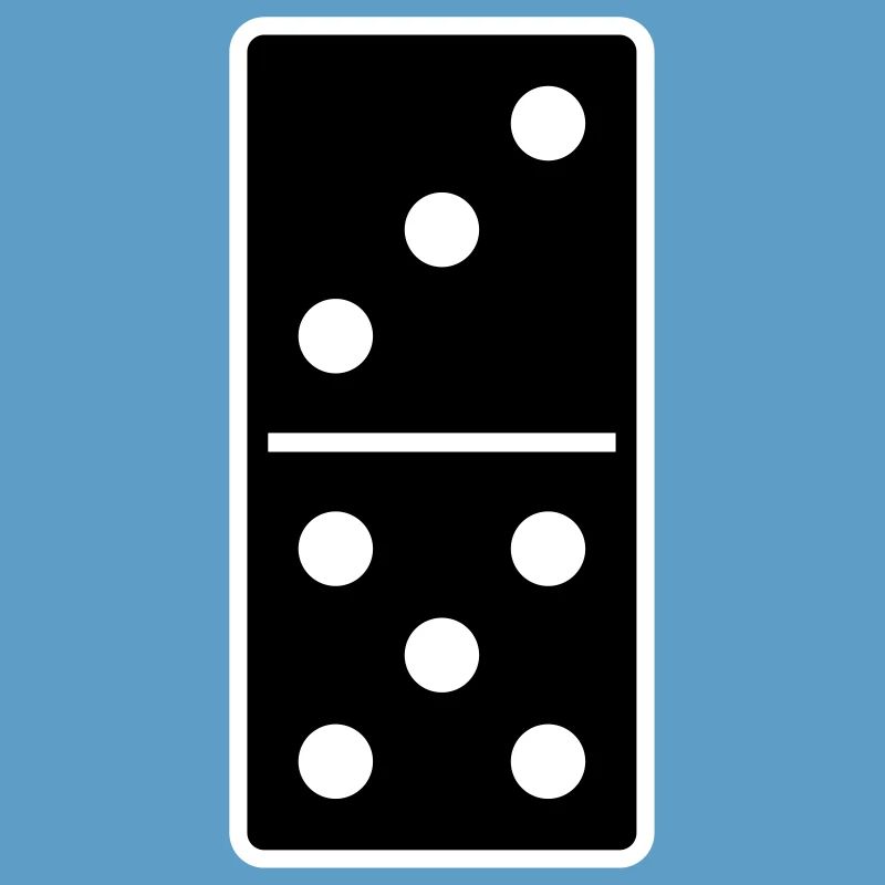 DOMINO STONE 3: 5 - VARIABLE COLOR - VECTOR DESIGN!
