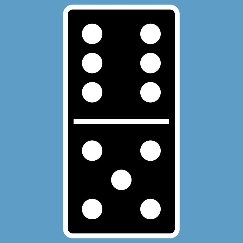 DOMINO STONE 6:5 - VARIABLE COLOR - VECTOR DESIGN!