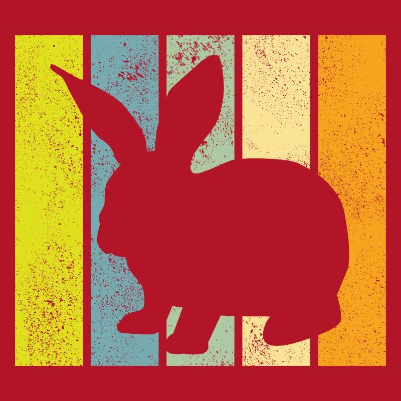 Rabbit Retro Rabbit Easter Gift