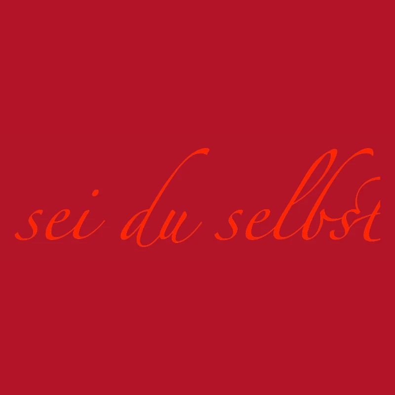 sei du selbst