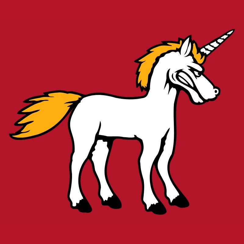 Unicorn Evil Angry Attack Teeth Grinding Sour