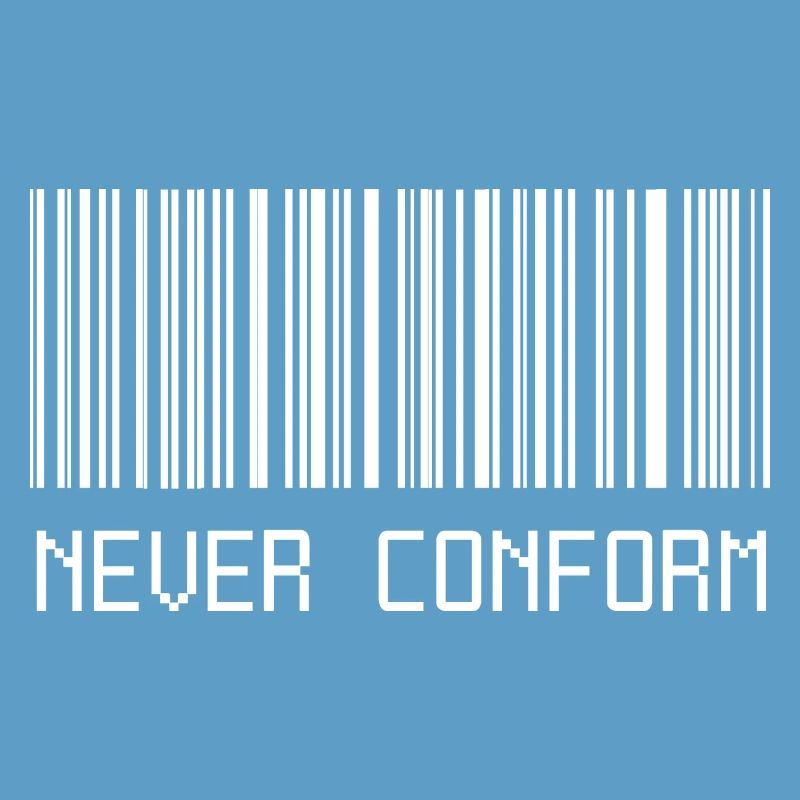 Never conform barcode
