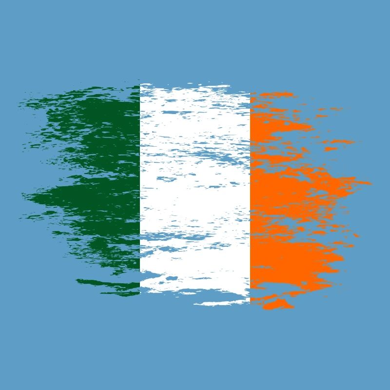 Drapeau de l’Irlande utilisé