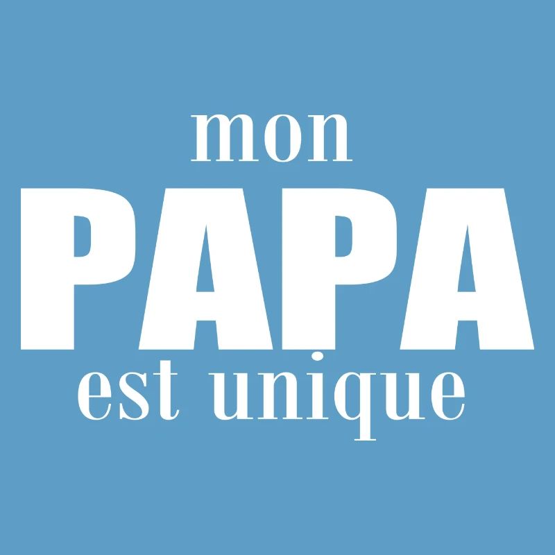 My dad is unique