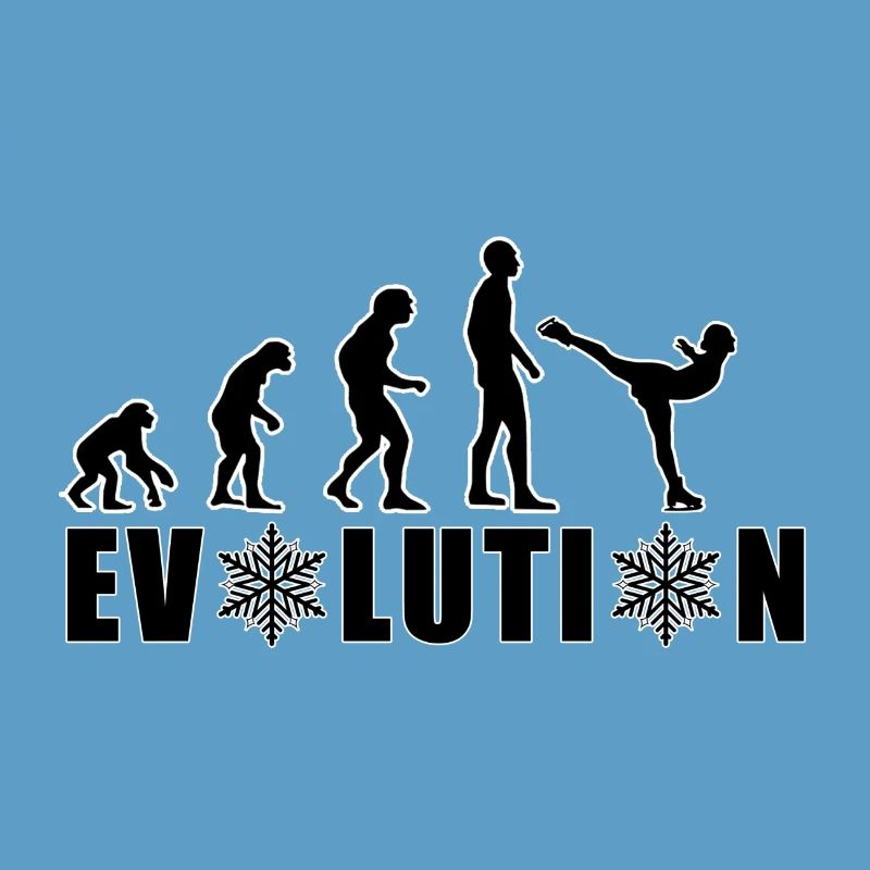 EVOLUTION EISKUNSTLAUF WINTER SCHNEE