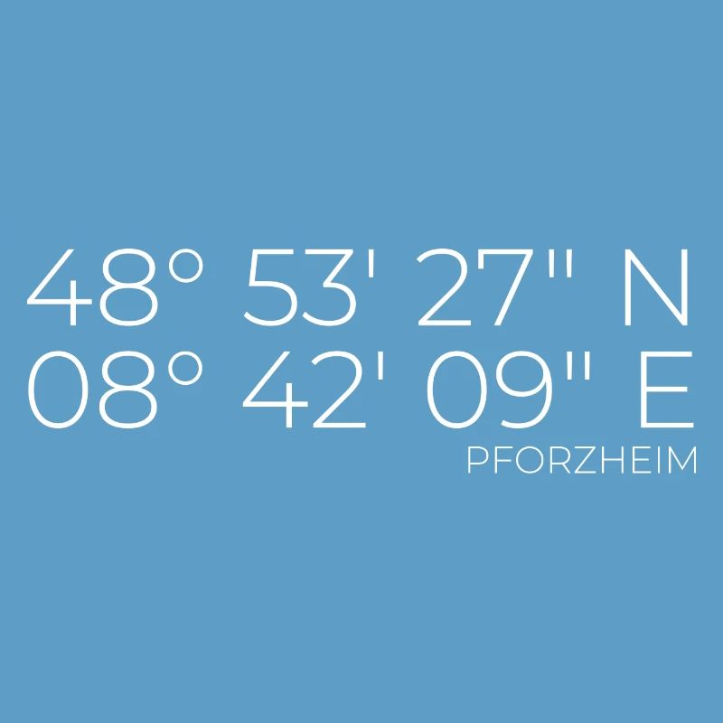 Coordinates Pforzheim