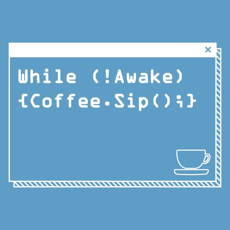 Aus Kaffee Code generieren Programmierer
