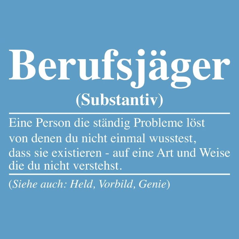 Berufsjäger Berufsjägerin Jäger
