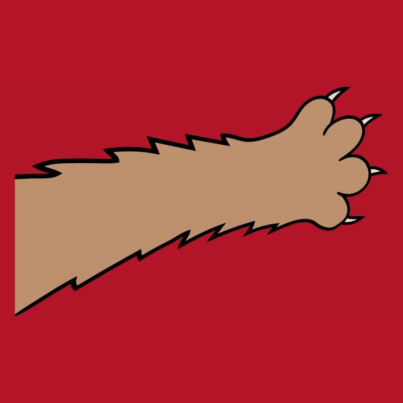 Chats, griffes, pattes, pattes, griffes acérées, grattage