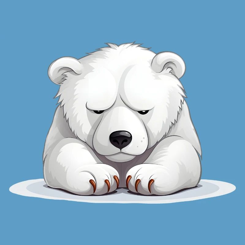 Grumpy Eisbär