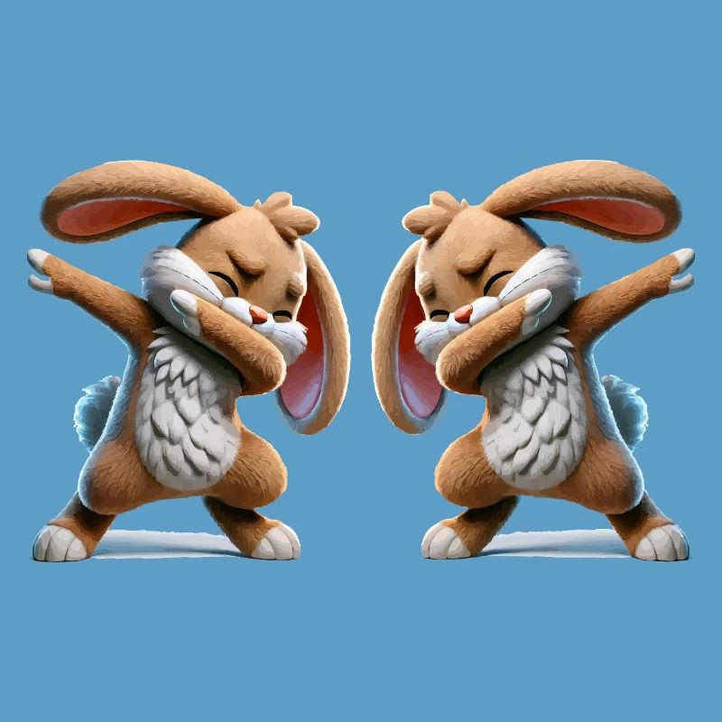 Rabbit Dabbing Comic 2