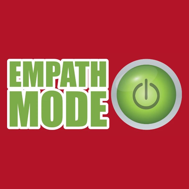Conception du bouton d’alimentation vert du mode Empath