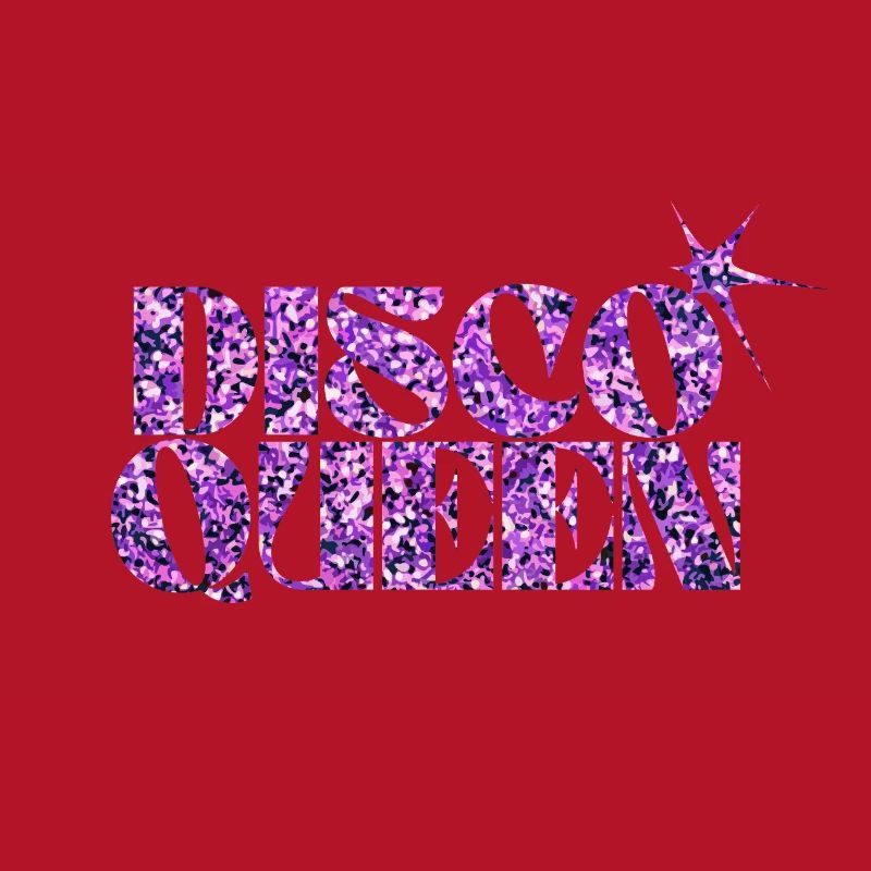 Disco Queen Glitzermuster