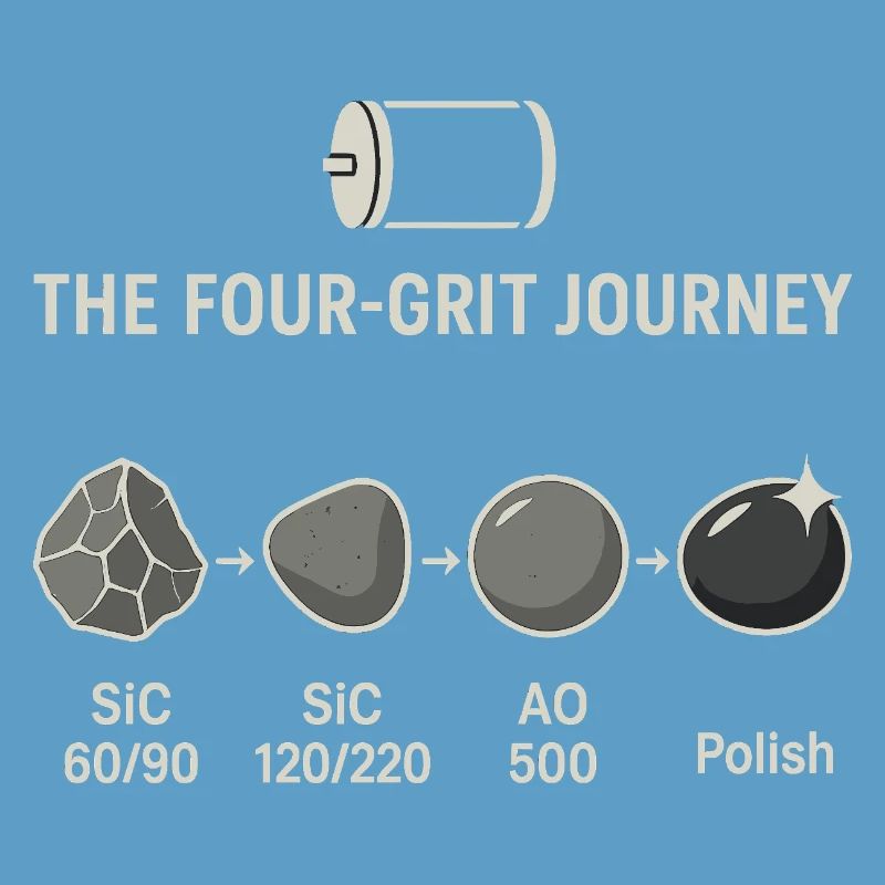 The four-step grinding process