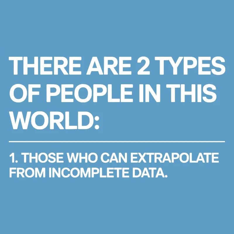 Statistik Analyse Data Science Extrapolation