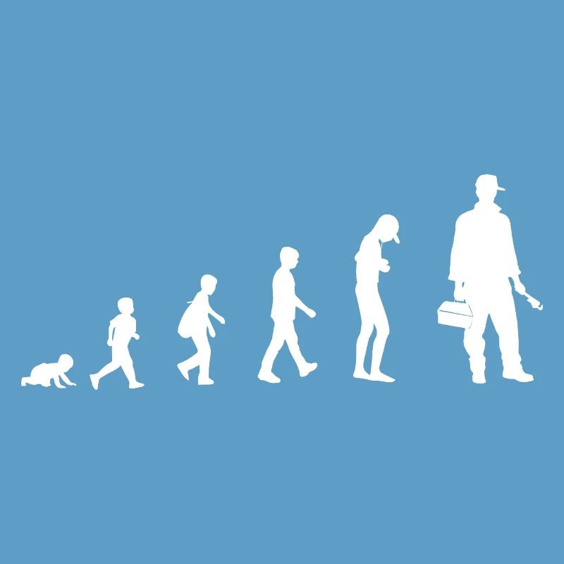 Évolution du bébé au plombier