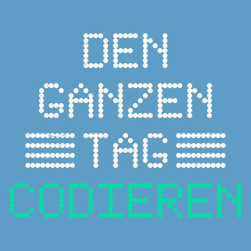 Nerd Computer CODING ALL DAY FUNNY