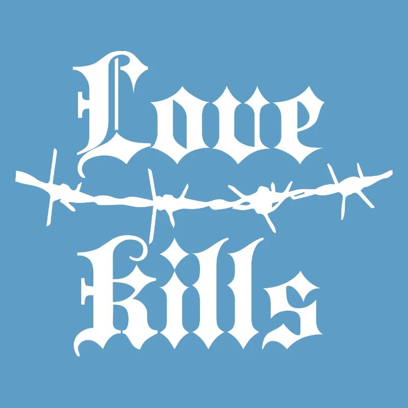 Gothic Barbed Wire Typography