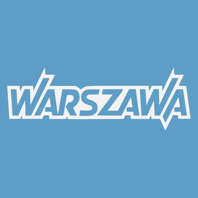 Lettres majusculées Varsovie - Varsovie