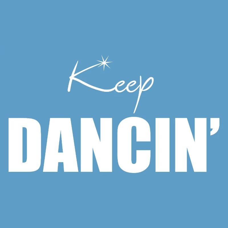 Keep Dancing Retro Dancer Gift & Dance Teacher Top