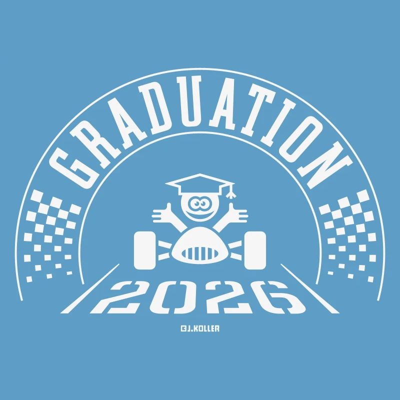 Remise des diplômes 2026 - L’école est terminée - Ligne d’arrivée - W