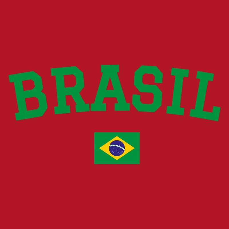 Drapeau du Brésil Conception Vert
