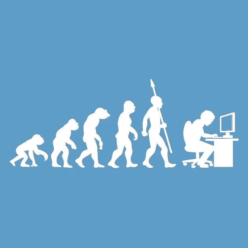 Computer PC Evolution Informatiker Programmierer